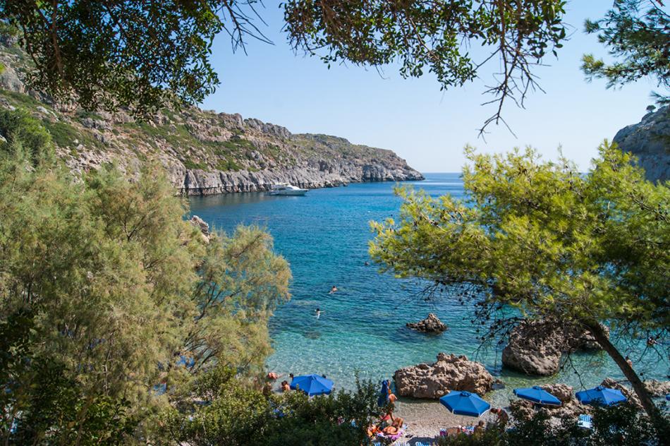 Родос Anthony Quinn bay
